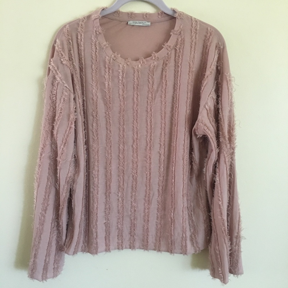 Textured Zara top